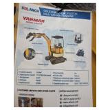 SDLE20 Mini Excavator with Yanmar Diesel Engine