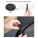 Air Tracker Tags-2 Pack - for iOS Only - Bluetooth Keys Finder Luggage Tracker Compatible with Apple Find My APP, Item Locator for Luggage, Backpack, Suitcases