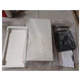 Coffee Station Organizer for Counter, Condiment Storage Caddy for Kitchen with Hooks and Bag,2 Tier Wooden Shelf for Coffee Bar Accessories,Coffee Bar Organizer for Kitchen, Home, Office-Brown