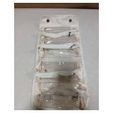 Expandable Travel Makeup Toiletry Bag White