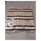 Striped Knit Cardigan Sweater-L