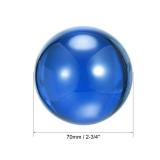 Uxcell Blue Acrylic Contact Juggling Ball 2-3/4 Inch(70mm) with Ball Bag