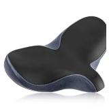 YLG Oversized Comfort Bike Seat - Memory Foam Replacement Saddle, Waterproof Universal Fit for Women and Men