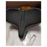 YLG Oversized Comfort Bike Seat - Memory Foam Replacement Saddle, Waterproof Universal Fit for Women and Men