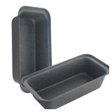 Spmarkt 2-Pack Bread Pan, 10inch Non-Stick Bread Loaf Pan, Bread Pans for Homemade Bread, Loaf Pans for Baking Bread 9x5