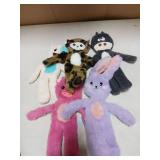 Crinkle Plush Squeaky Toys for Dogs 5pk