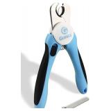 gonicc Dog & Cat Pets Nail Clippers and Trimmers - with Safety Guard to Avoid Overcutting, Free Nail File, Razor Sharp Blade - Professional Grooming Tool for Pets