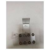 Echo Show 8 Wall Mount Stand, Aluminum Swivel Stand for Amazon Echo Show 8, Horizontal 360 Rotation Base White+Silver ES013-02