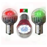 Aero-Lites NavMax PRO Series LED Aircraft Navigation/Position Light Bulb Set | 28VDC | Red/Green/White