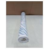 Guvana Line Peel and Stick Wallpaper Blue and White 17.7 x 472in