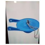 Toilet Flapper Replacement Universal 3in Rubber Blue