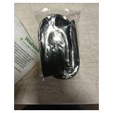 Heel Cups for Heel Pain - Welnove Shoe Inserts Gel Heel Cushion Cup for Achilles Tendonitis, Plantar Fasciitis, Heel Spur, 1" Heel Lift Support for Women 9-11.5 & Men 7-9.5, Black (1 Pair)