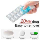 Smilelife Portable Pill Taker, Pill Organizer Pill Boxes Assistance Tool (1 PCS)