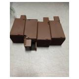 Adjustable Furniture Risers,4Pack Adjustable Bed Risers with Screw Clamp - Heavy Duty Sofa Tables Furniture Risers Fit for Square/Round Furniture Leg Diameter 0.8