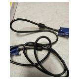 Kado VGA Cable 5ft, Video Graphics Array 1920x1080 FHD 60Hz High Speed, Male-to-Male 1.5m Genuine Parts Made for Sceptre Monitor, Television, PC, TV Box, Gaming Console, Projector