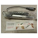 CYTGOUPER 5 Pin Jack Handpiece for Nail Drill Machine 35000RPM, Metal Coated Pen-Shaped Nail Drill File for Electric Manicure Pedicure Tool(5.5 * 1.0inch)