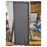 7 inch by 19 inch African Traditional Art Water Carrier Painting