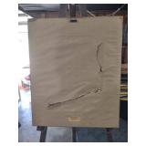 14 and 1/2 in by 17 Vintage French Rooster 