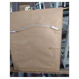 10x14 in Vintage Victorian Portrait Print with Dog in Ornate Frame