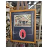 12x15 Vintage Coca-Cola General Store Art Print with 3D Bottle
