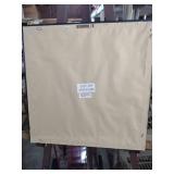 13 and a half by 13 and 1/2 Framed Pink Tulip Botanical Print