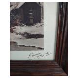 12 and a half by 10 and 1/2 Historic 1838 Watts Mill Dallas Missouri Photograph