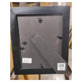 10 and a half by 13 Vintage Botanical Print in Black Frame