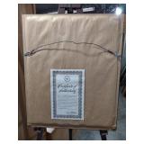 15 and 1/2 by 19 Signed Les Blanc Mallard Duck Print 841/950