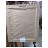 14x16 1/2 Vintage Rooster Oil Painting in Ornate Gold Frame