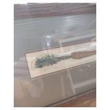 Limited Edition Brooke Morrison Carrot Print in Oak Frame 18x10