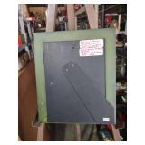 Mid-Century Framed Strawberry Botanical Print 10 and a half by 12