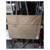 Art Nouveau Theater Stage Print in Gold Frame 26x20