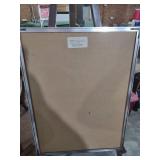 Art Nouveau Style Portrait Drawing in Frame