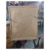 Japanese Porcelain Vase Art Print in Bamboo Frame