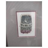 Framed Asparagus Bundle Art Print