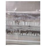 1952 Tree Line Landscape Watercolor