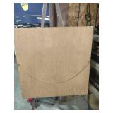 Thai Temple Rubbing Art in Blue Frame