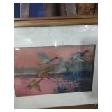 Roland Ford Duck Hunting Scene 1947