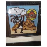 Southwestern Kokopelli Art Tile