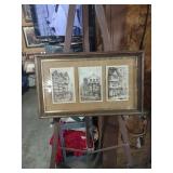 Framed Exeter Architecture Prints Set