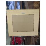 Cottage Scene in Ornate Gold Frame