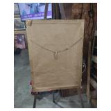 Mother and Child Black & White Photography Art Print in Gold Frame