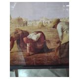 Farm Workers Print in Decorative Frame
