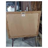 Framed Country Scene with Geese Print