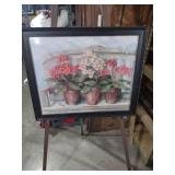 Floral Still Life Framed Art Print