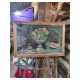 Traditional Still Life Oil Painting with Fruit