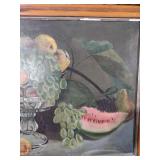 Traditional Still Life Oil Painting with Fruit