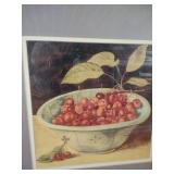 Traditional Cherry Bowl Still Life Print