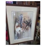 Morten Solberg Goshawk Watercolor Print 1991