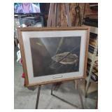 Headed for Trouble Bass Fish Art Print